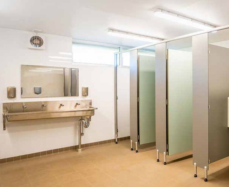 Image of the proposed upgrade to brand new boys and girls toilets.