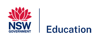 Logo of the NSW Department of Education.