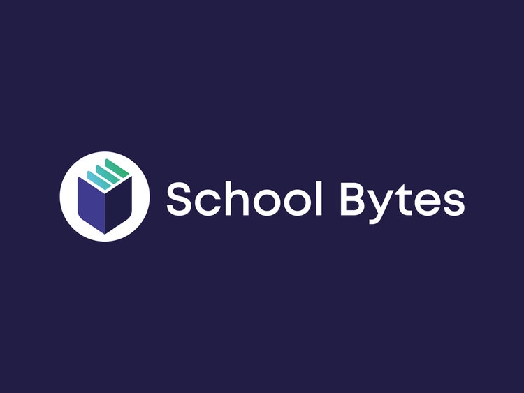 Illustration of the School Bytes Logo.